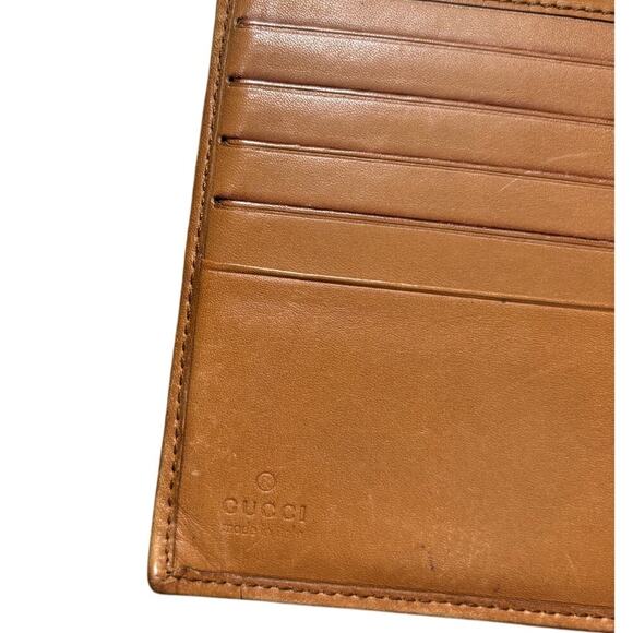 Vintage Gucci Leather and canvas bifold wallet - Picture 13 of 15